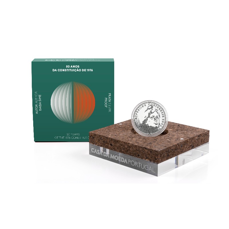 Portugal 2026 – 50 Anos Constituição – 2,50€ Ag
