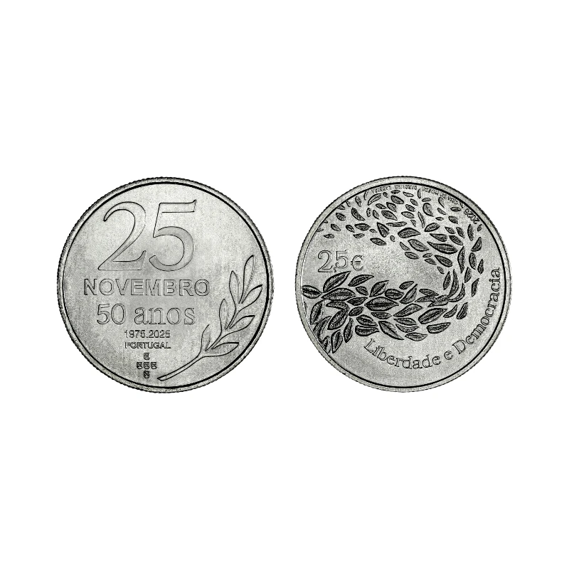 Portugal 2026 – 25 Novembro – 2,50€ UNC