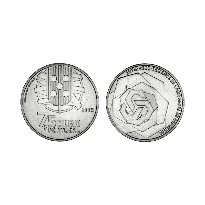 Portugal 2026 – Caixa Geral de Depósitos – 7,50€ UNC 