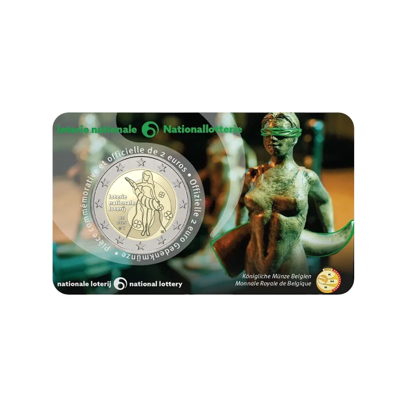 Bélgica 2025 – Loteria Nacional – 2€ CC42:74