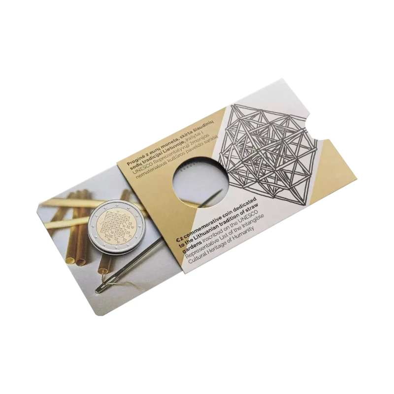Lituânia 2024 – Jardins de Palha – 2€  CC