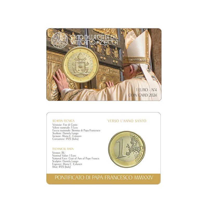 Vaticano 2024 – 1€ – CC nº 4