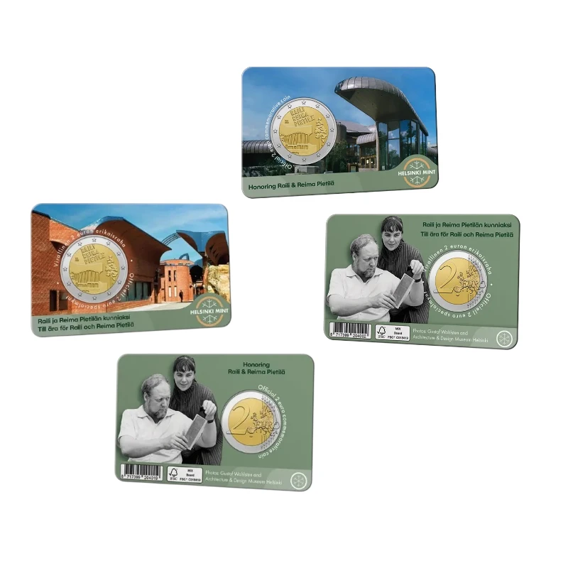 Finlândia 2026 – Raili and Reima Pietila –  2€  CC Pack