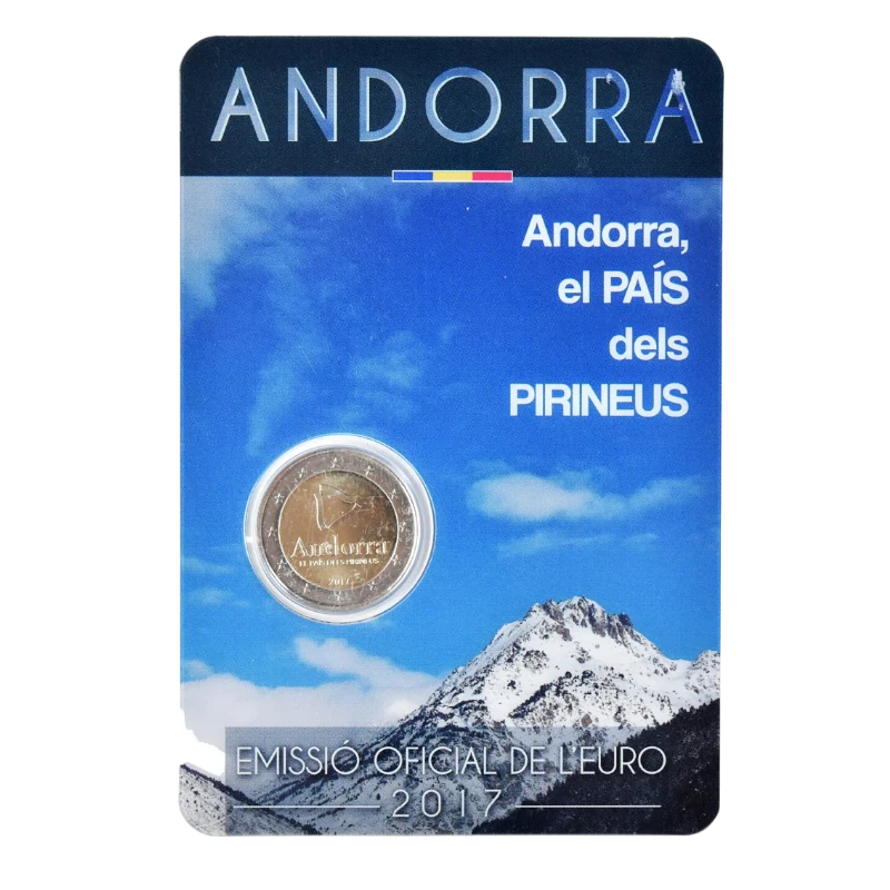 Andorra 2017– o país dos Pirinéus – 2€