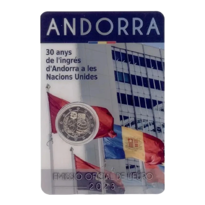 Andorra 2023 – Nações Unidas – 2€ 
