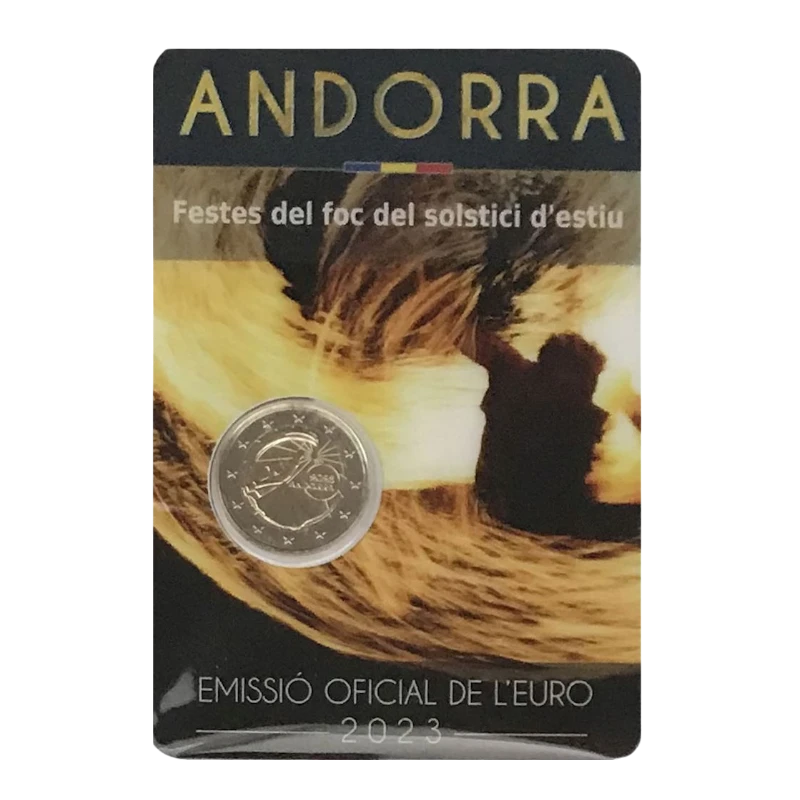 Andorra 2023 – Solstício de Verão – 2€ 
