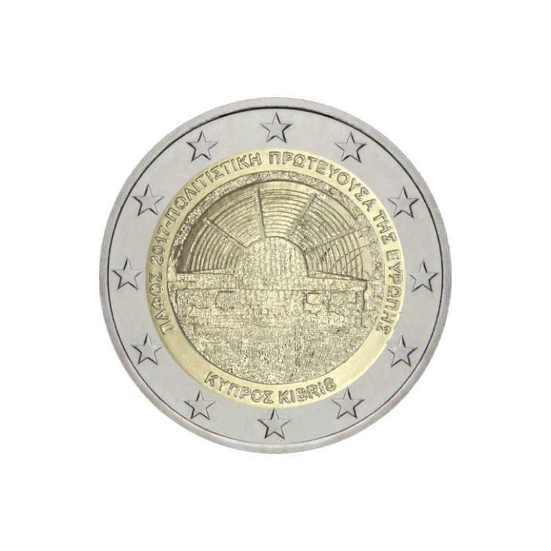 Chipre 2017 – Pafos – 2€ 