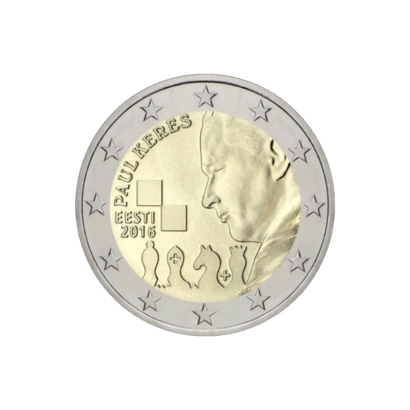 Estónia 2016 – Paul Keres – 2€