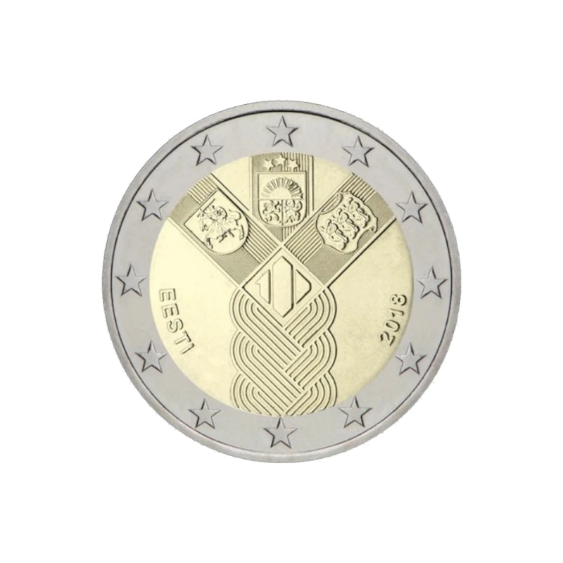 Estónia 2018 – Estados Bálticos – 2€ 