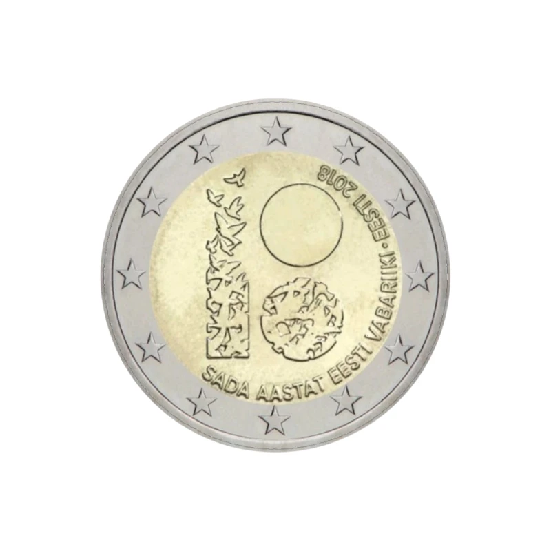 Estónia 2018 – Republica da Estonia – 2€