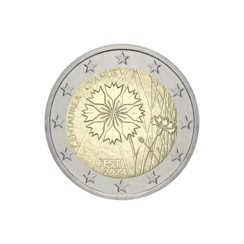Estónia 2024 – Centáurea – 2€