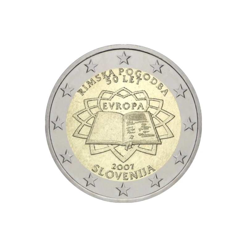 Eslovenia 2007 – Tratado de Roma– 2€