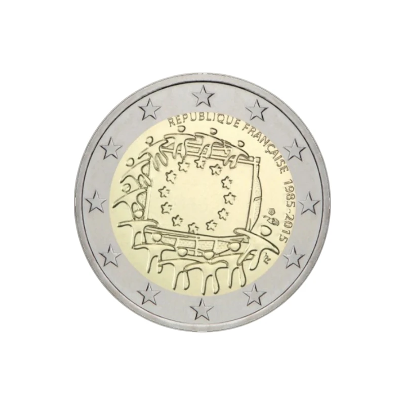 Franca 2015 – Bandeira UE– 2€ 