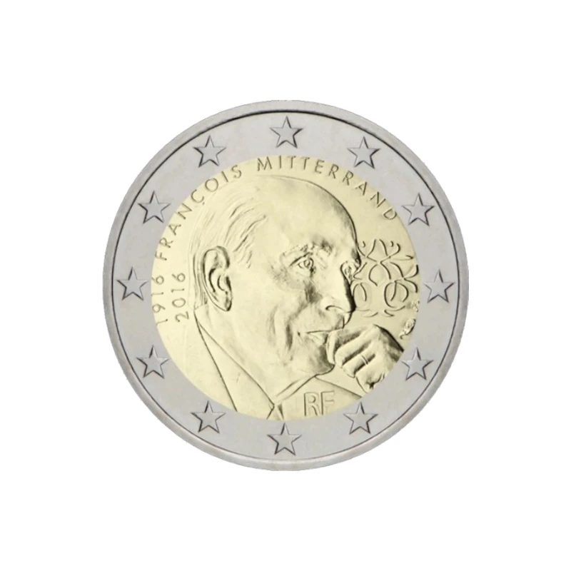 Franca 2016 – François Mitterrand– 2€   