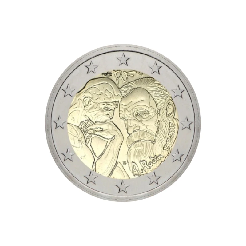 Franca 2017 – Auguste Rodin– 2€   