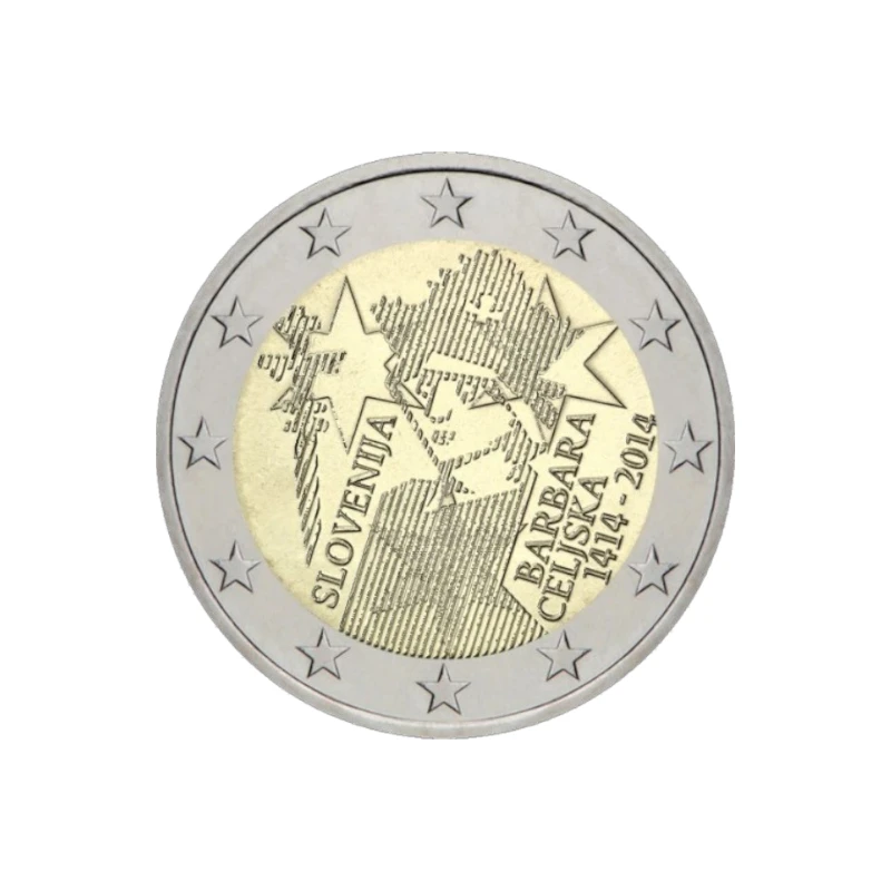 Eslovenia 2014 –Barbara Celjska– 2€