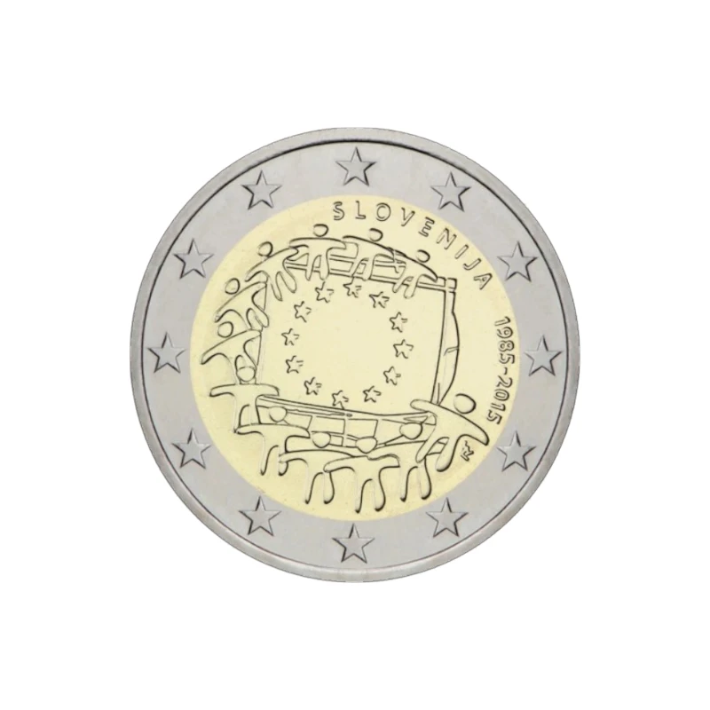 Eslovenia 2015 –Bandeira UE– 2€ 