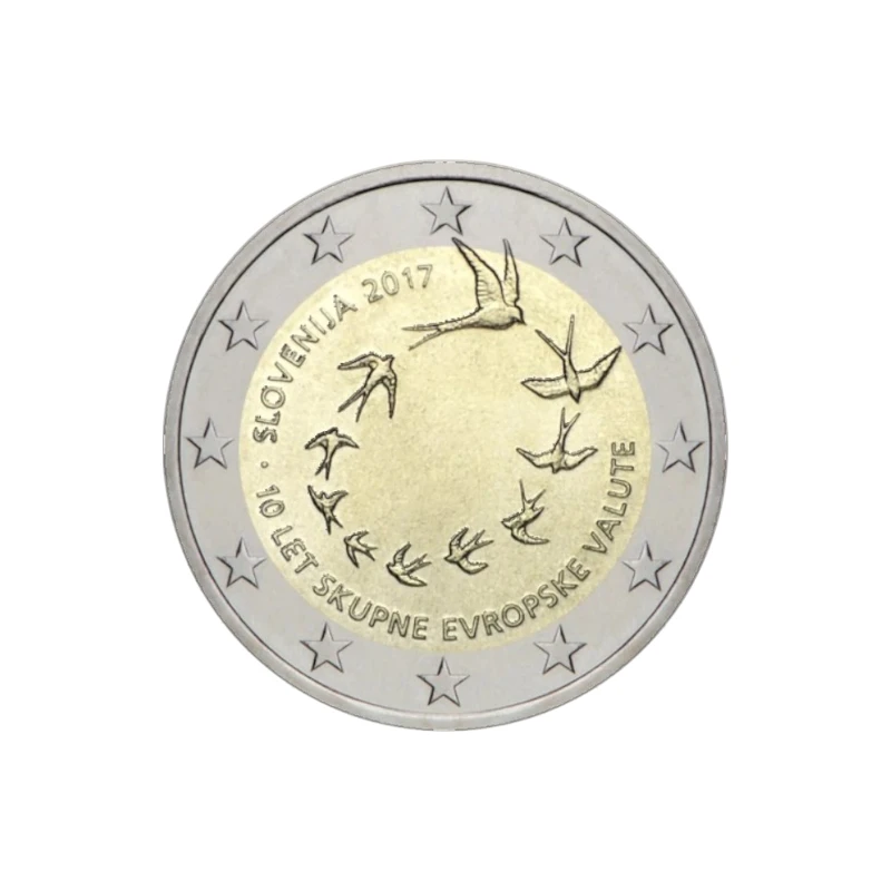 Eslovenia 2017 – Aniversário do Euro – 2€