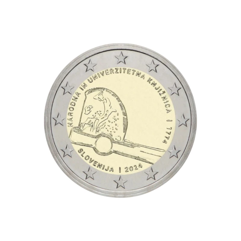 Eslovenia 2024 – Biblioteca Nacional  – 2€