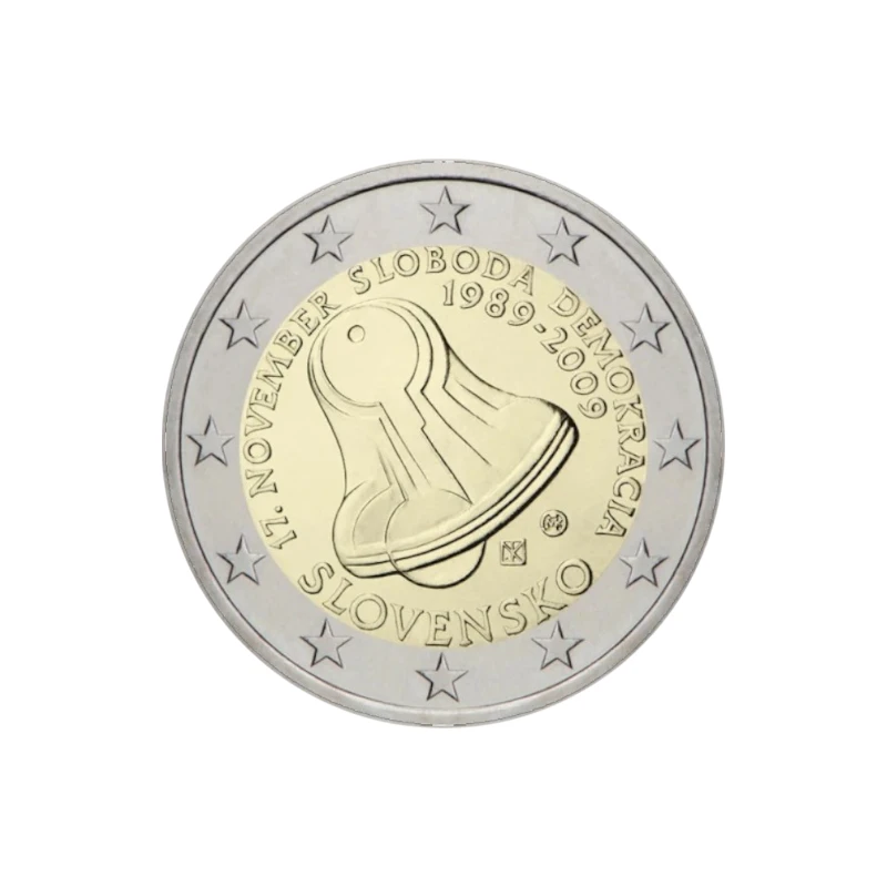 Eslovaquia 2009 – Liberdade e Democracia – 2€ 