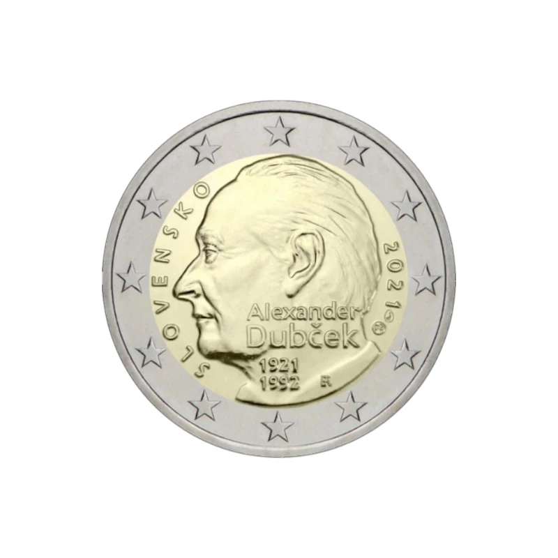 Eslovaquia 2021 – Alexander Dubček – 2€