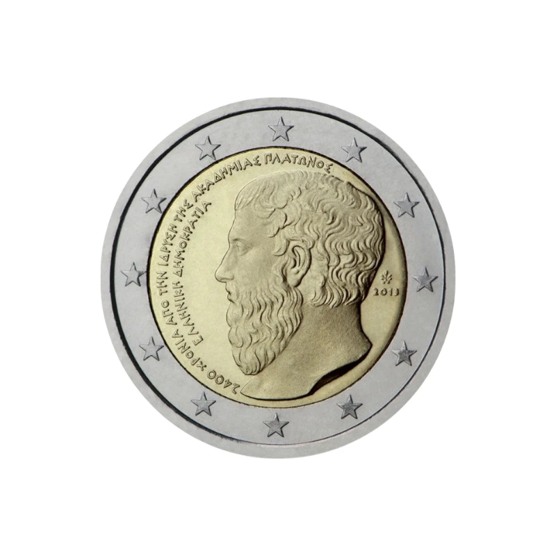 Grécia 2013 – Platão – 2€