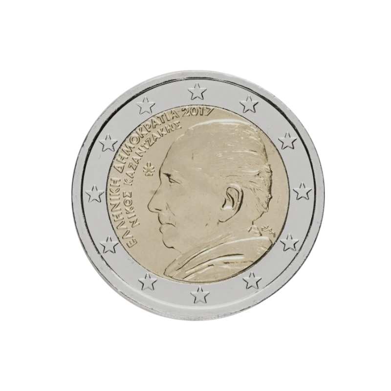 Grécia 2017 – Nikos Kazantzakis – 2€   