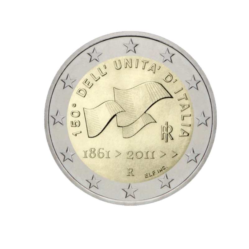 Itália 2011 – Unificação da Itália – 2€