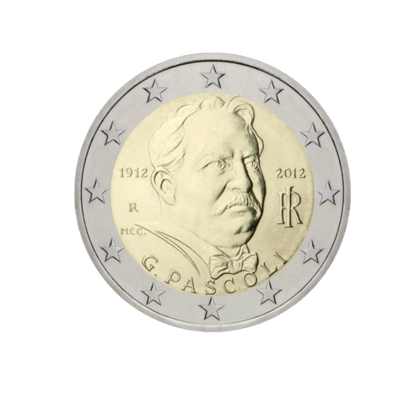 Itália 2012 – Giovanni Pascoli – 2€ 