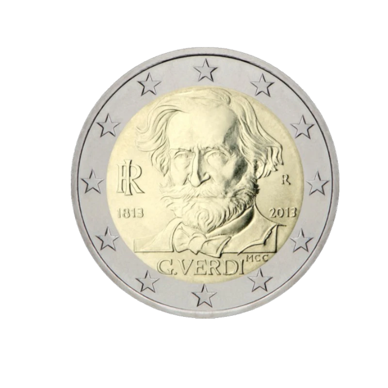 Itália 2013 – Giuseppe Verdi – 2€