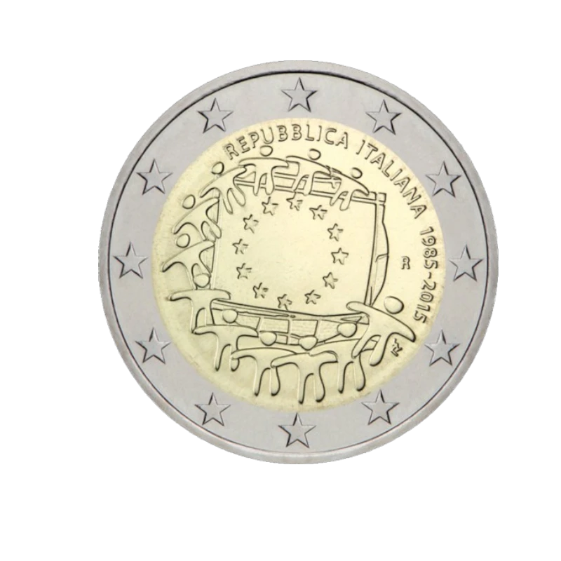 Itália 2015 – Bandeira UE – 2€