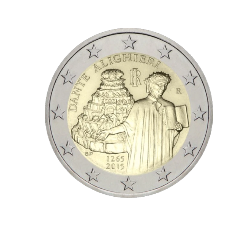 Itália 2015 – Dante Alighieri – 2€