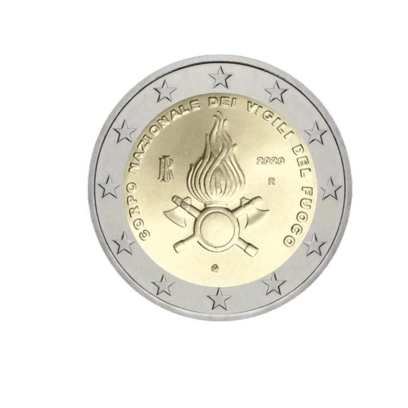 Itália 2020 – Corpo Nacional dos Bombeiros – 2€ 