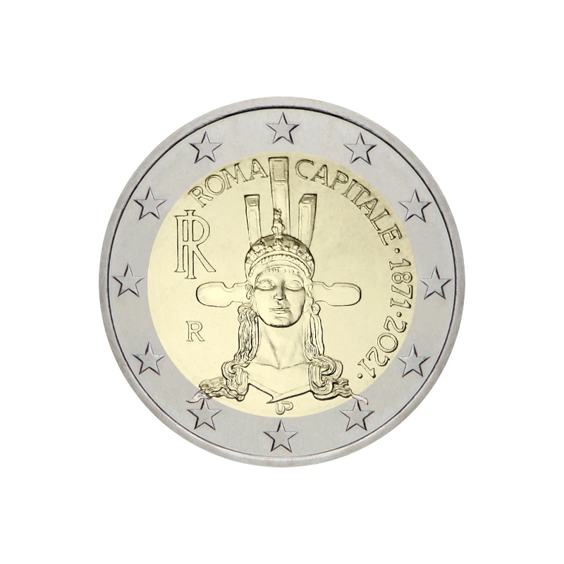 Itália 2021 – Roma – 2€   
