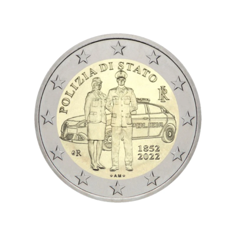 Itália 2022 – Polícia Nacional – 2€ 