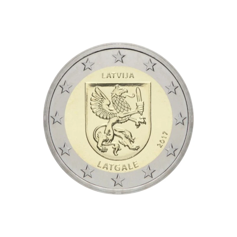 Letónia 2017 – Latgale – 2€