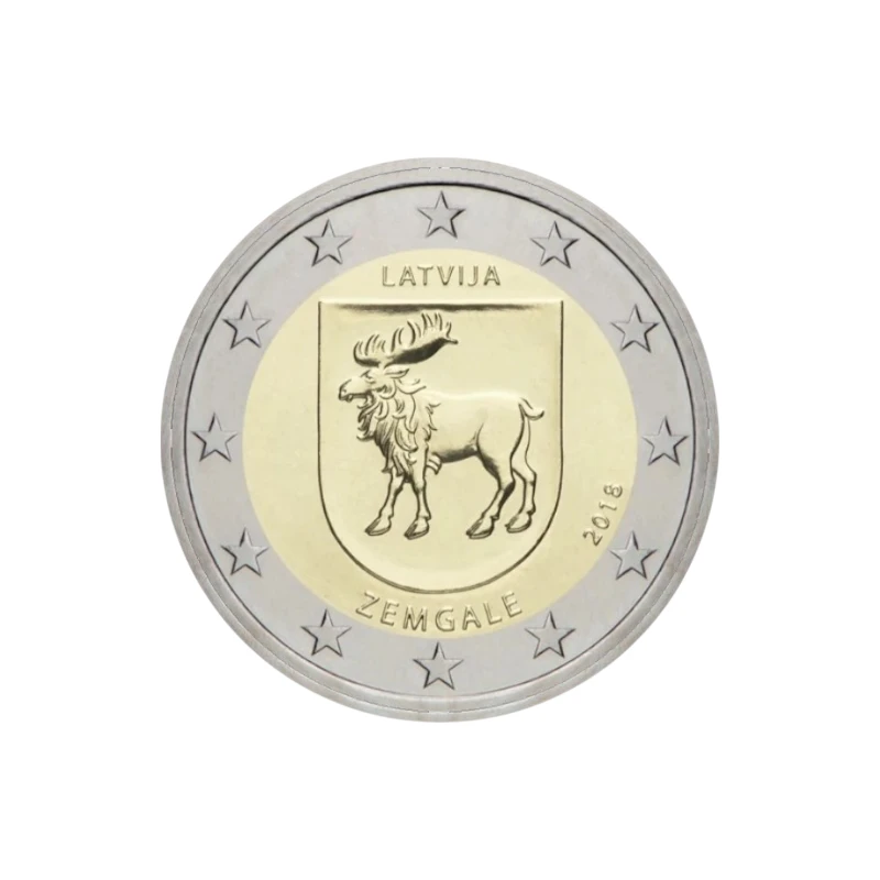 Letónia 2018 – Zemgale – 2€ 