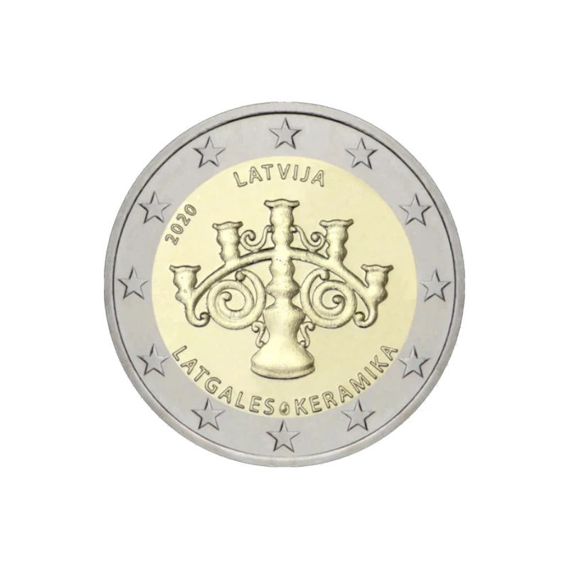 Letónia 2020 – Cerâmica – 2€   