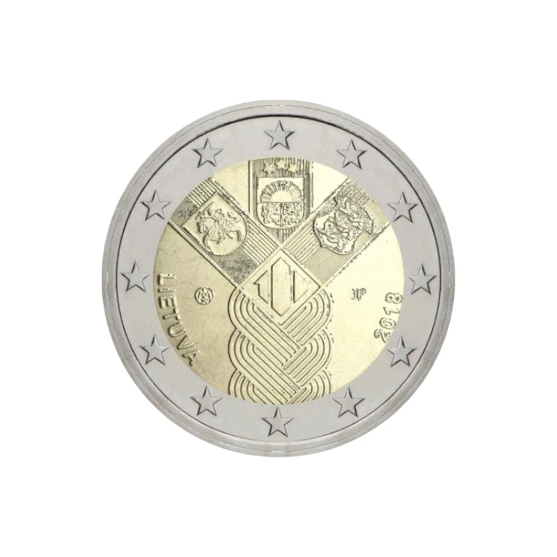 Lituânia 2018 – Estados Báslticos – 2€