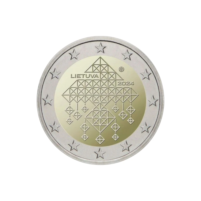 Lituânia 2024 – Jardins de Palha – 2€ 