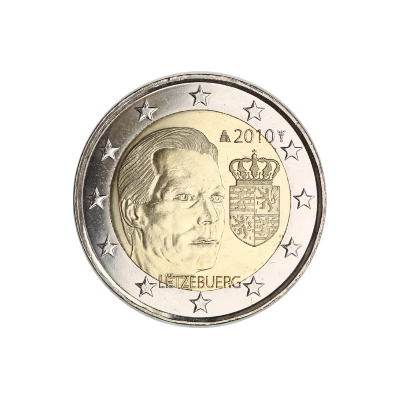 Luxemburgo 2010 – Brasão do Grão-Duque Henri. – 2€