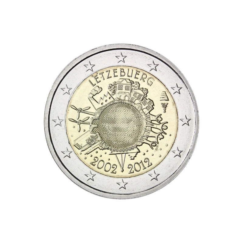 Luxemburgo 2012 – TYE – 2€ 