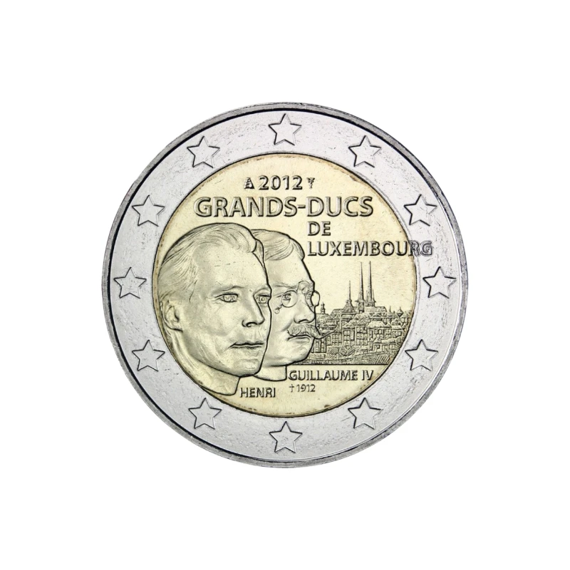 Luxemburgo 2012 – Morte de Guilherme IV – 2€