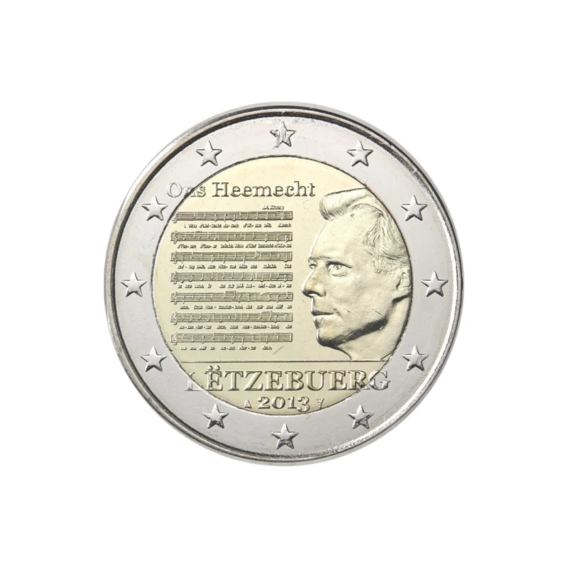 Luxemburgo 2013 – Hino Nacional – 2€