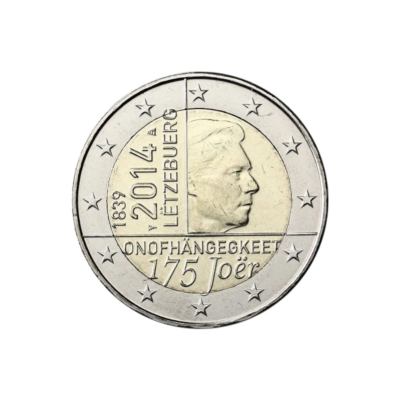 Luxemburgo 2014 – Independência de Luxemburgo – 2€