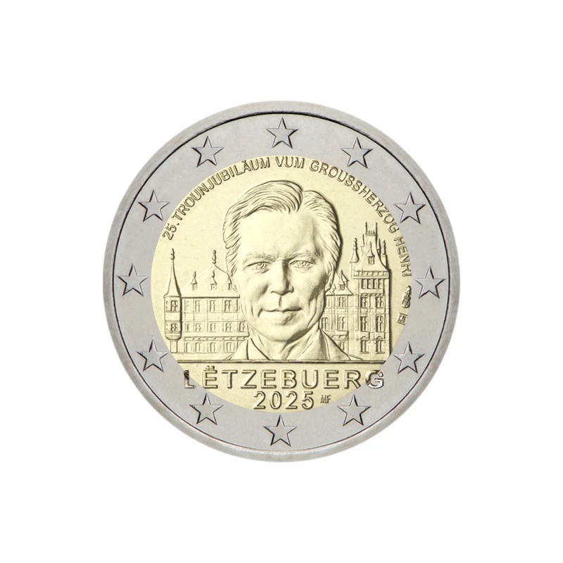 Luxemburgo 2025 – Grão-Duque Henri – 2€