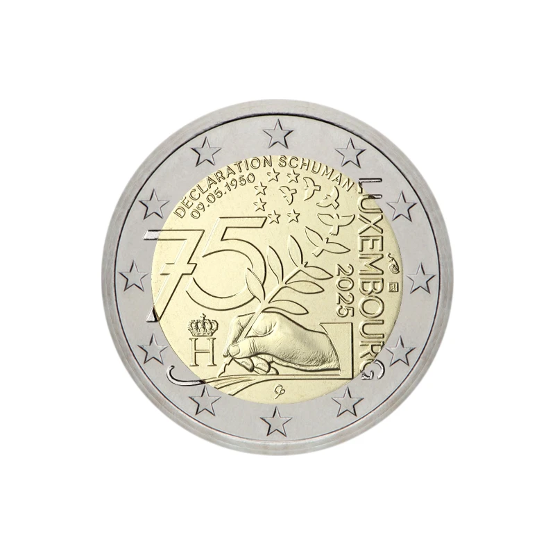 Luxemburgo 2025 – Declaração Schuman – 2€