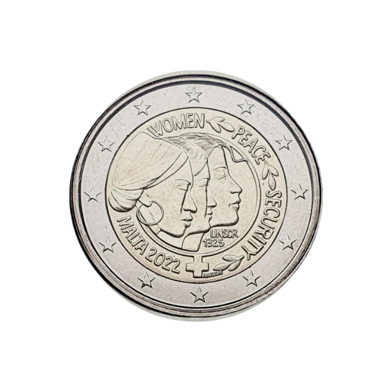 Malta 2022 – Nações Unidas – 2€ UNC
