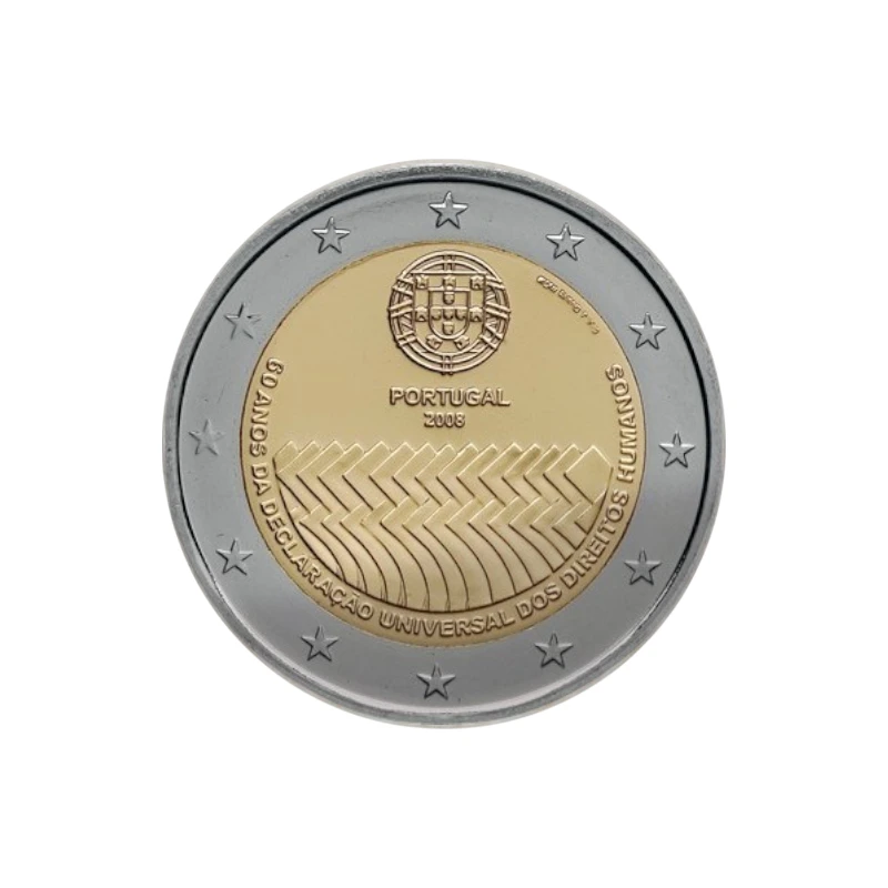 Portugal 2008 – Direitos Humanos– 2€