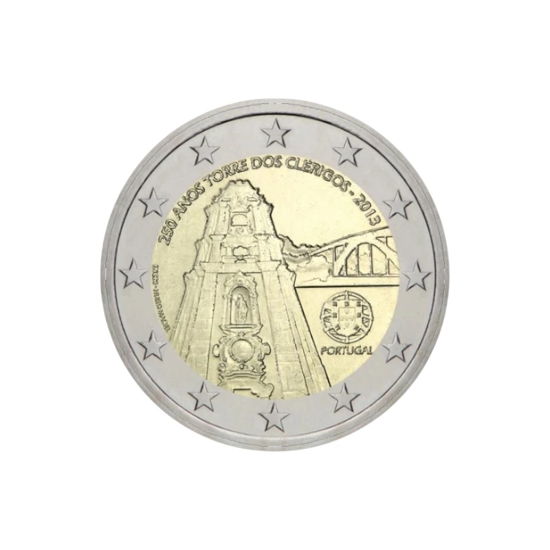 Portugal 2013 – Torre dos Clérigos – 2€